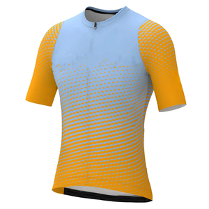 Pro-Elite Aerodynamic Cycling Jersey 160g Spandex Polyester Laser-Cut Seamless Heat-Transfer Printed Breathable Short Sleeve Men - Product Image 5
