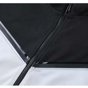 Vêtement de sport pour homme en nylon, ensemble survêtement coupe-vent 2 pièces avec veste à fermeture éclair et pantalon, personnalisable par sublimation, vente en gros OEM - Product Image 5