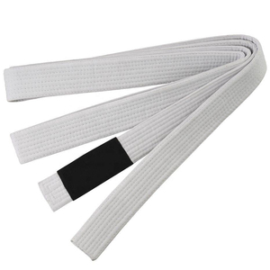 Cinturones de Jiu Jitsu BJJ Karate Personalizados Bordados Transpirables 100% Algodón Ligeros de Primera Calidad Unisex para Adultos - Product Image 4
