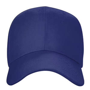 Casquette Snapback en maille bleue à 6 panneaux, réglable, unisexe, décontractée, couleur unie, respirante, style quatre saisons - Product Image 3