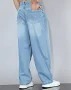 Ensemble décontracté pour homme, veste en jean et jean large noir, tenue de printemps écologique - Product Image 2