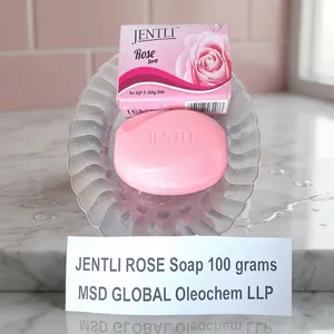 สบู่ก้อนโรสโซลิด 100 กรัม สบู่ทำความสะอาดผิวพร้อมน้ำมันปาล์ม สำหรับทุกสภาพผิว - Product Image 1