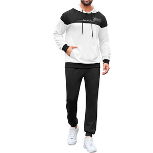 Best Selling Custom Made <b>Men</b> Tracksuit New Arrival 100% Cotton <b>Pullover</b> <b>Men</b> Tracksuit For Sale - Product Image 2