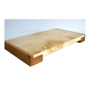 Manche rond ustensiles de cuisine élégants bloc à découper en bois massif naturel Rectangle planche à découper en bois d'acacia - Product Image 6