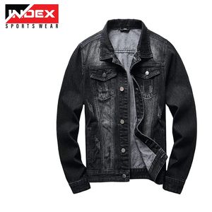 Chaqueta de Mezclilla para Hombre, Estilo Urbano, Corte Moderno, Chaqueta Azul para Hombres Jóvenes, Suministro al por Mayor de Moda - Product Image 5
