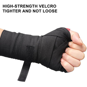Bandes de boxe de haute qualité de 4 m, bandes de poignet personnalisées en différentes couleurs pour la protection en entraînement, accessoire de vente en gros - Product Image 2