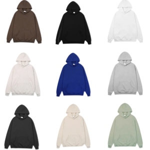 High Quality New Design Thicken <b>Fleece</b> Print Pattern Loose Fit Hoodies <b>Men</b> 100%Cotton Autumn Season Pocket Hat - Product Image 3