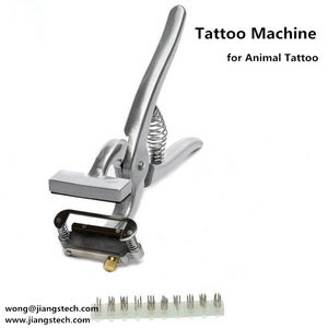 Instrumentos Quirúrgicos Veterinarios de Acero Inoxidable, Pinzas para Tatuajes de Cerdos, Pinzas para Espinas de Oreja, Aplicador de Máquina de Tatuajes para Cabras en Venta - Product Image 2