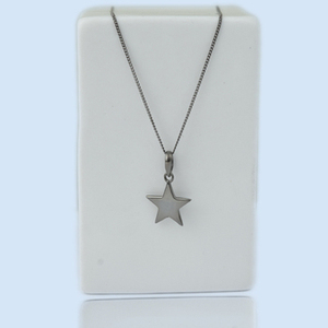 Novedades 2026: Collar de Joyería Fina con Colgante Estrella de David de Plata de Ley 925 Pura y Sólida al 100% y Cadena Fina - Product Image 2