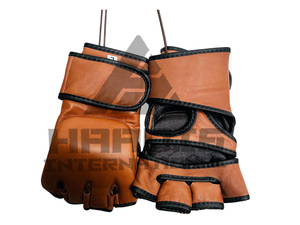 Nouveaux gants de MMA personnalisés, logo personnalisé, qualité professionnelle, cuir, demi-doigts respirants, gants de MMA sur mesure - Product Image 5