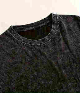 Camisetas OEM con Lavado Ácido, Estilo Vintage Desgastado, Personalizadas con Tu Propia Marca, de Tela Gruesa - Product Image 1