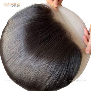 Vente chaude 180% Densité Remy Extensions de Cheveux Usine Directe En Gros de Raw Vietnamien Dentelle Fermeture Perruque Meilleure Qualité au Prix - Product Image 1