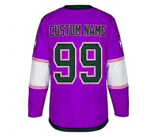 Ice Hockey Training Jersey 100% Polyester Eco-Friendly Quick Dry Breathable Anti-Bacterial Sports Wear Uniform - Product Image 1