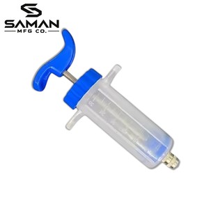 Seringue orale vétérinaire réglable et réutilisable en plastique de 30 ml pour l'administration de médicaments aux animaux d'élevage - Product Image 5
