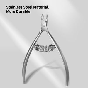 Cortauñas de Acero Inoxidable para Bebés y Niños, Apertura de Mandíbula de 12.5mm, Punta Recta y Afilada, Doble Resorte Duradero de Lujo para Uñas Gruesas - Product Image 1