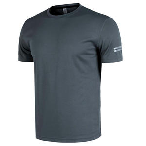 Camiseta Deportiva Blanca de Manga Corta para Hombre, Cuello Redondo, Corte Ajustado, 100% Algodón, Absorbe la Humedad, Impresión por Transferencia de Calor, Personalizada con el Logotipo del Equipo en la Parte Delantera - Product Image 2