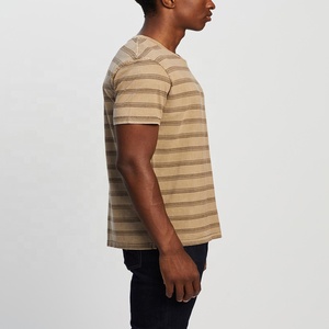 Sajjawal Men's Formal Worsted Fabric O-Neck Collar Short Sleeve Shirt Front Logo 100% Cotton Loose Fit Anti-Pilling 230g - Product Image 1