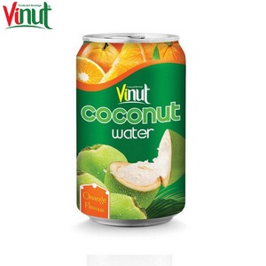 Saveur originale d'eau de noix de coco boîte de 330ml, boisson d'hydratation délicieuse VINUT, faible teneur en glucides, certifiée halal, boisson prête à l'exportation - Product Image 4