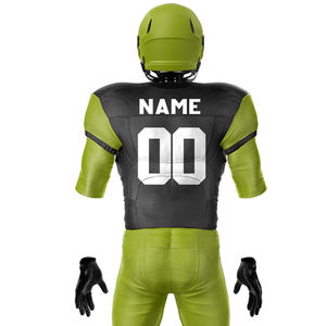 Conjunto de camiseta y pantalones cortos de fútbol americano a precio asequible, uniforme de fútbol americano transpirable de alta calidad para uso en equipo. - Product Image 6