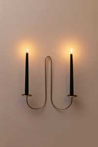 Decorative Wall Sconce designed with an intricate ribbon <b>bow</b> motif for a sophisticated and timeless appearance - Product Image 4