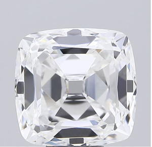 Diamant de laboratoire CVD LG 790643536 ROYAL GEMS certifié IGI, 7,04 carats, taille carrée, couleur E, clarté VVS2, pour la fabrication de bijoux - Product Image 1