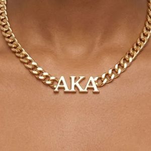Collier chaîne en or avec pendentif lettre grecque, bijou de mode élégant pour femme, accessoire superposé tendance, cadeau de fête pour dames - Product Image 6