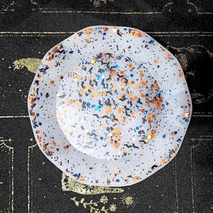 Assiette en résine d'art populaire ILAHI - Motif simple, durable, idéale pour le service, les cadeaux et la décoration intérieure - Uttar Pradesh - Product Image 4