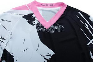 Camiseta de Ciclismo de Montaña de Secado Rápido, Manga Larga, Estilo Descenso, Marca FOXFTA, Camuflaje, Transpirable - Product Image 3