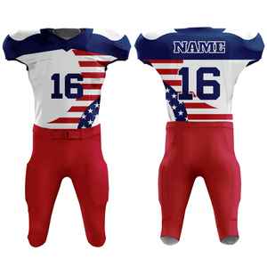 Ensemble uniforme de football américain personnalisé pour hommes, nouveau style 2k26, maillot et pantalon d'équipe pour hommes, vêtements de sport pour l'entraînement et la performance - Product Image 1