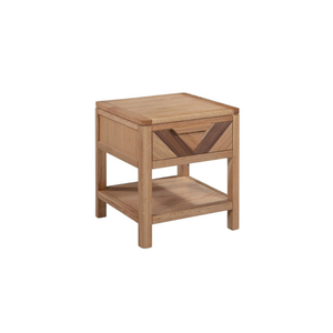 Muebles para el Hogar Más Vendidos, Diseño Contemporáneo, Colección MARS, Mesa de Noche de Madera Maciza para Dormitorio - Product Image 1