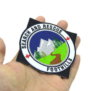 Patch brodé personnalisé haute précision, thermocollant ou à coudre, pour vêtements, vestes, jeans, casquettes, sacs - Fabrication en usine - Product Image 4