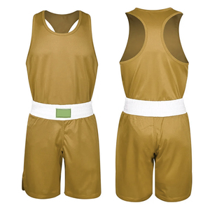 Uniforme de Boxeo en Oferta 2026, Uniforme de Boxeo Personalizado para Hombre, Uniforme de Entrenamiento de Artes Marciales con MOQ Bajo - Product Image 1