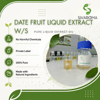 Natuurlijk dadelfruit vloeibaar extract, wateroplosbaar ingrediënt voor dranken, voedingsmiddelen en persoonlijke verzorging.