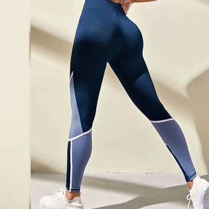 Leggings de sport taille haute pour femme, doux, pour yoga, fitness, séchage rapide, avec logo personnalisé. - Product Image 4
