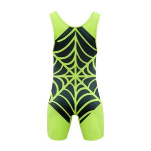 Compre uniformes de lucha libre de spandex de alta calidad, personalizados por sublimación, para entrenamiento profesional y partidos. - Product Image 2