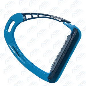 อุปกรณ์ขี่ม้าแบบใหม่ ที่พักเท้าสำหรับขี่ม้าแบบแข่ง ทำจากอะลูมิเนียม พร้อมแผ่นรองยางและเหล็ก ใช้ซ้ำได้ ทนทาน ปลอดภัย - Product Image 4