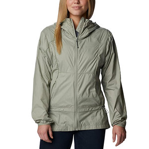 Custom <b>Women</b> Hooded Windbreaker <b>Jacket</b> for Technology Lightweight Eco-Friendly Outdoor Hiking Sportswear for Travel - Product Image 1