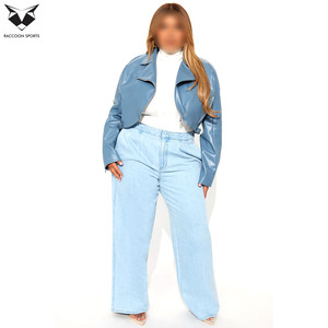 เสื้อแจ็คเก็ตหนังทรงเอซิมเมตริกซ์ซิปหน้าสำหรับผู้หญิงสุดฮิต ทรงเข้ารูป ผลิตจากหนัง PU แฟชั่นสตรีทแวร์ เหมาะสำหรับใส่ไปเที่ยวคลับ - Product Image 5