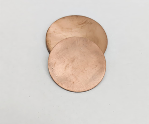 Disque de pièce de monnaie rond en cuivre vierge pour gravure laser, estampage de logo personnalisé, fabrication de jetons métalliques personnalisés - Product Image 1