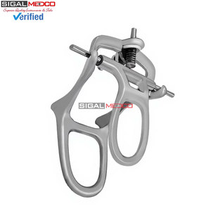 Dental Lab Articulator Chrome Plated Large High Arch Hinge Denture Instrument Adjustable Manual Ergonomic Grip Laboratory - Product Image 3