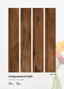 Planche de bois rustique en noyer antique de 200*1200 mm avec finition mate - Product Image 1