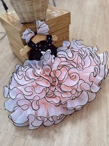 Vestido Maxi Halter para Niñas Bao Tran con Estampado de Personajes, Mangas Farol, Dobladillo Enrollado, Transpirable, Ecológico, 100% ODM - Product Image 5