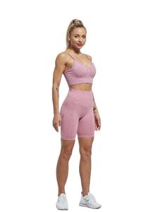 Vêtements de sport pour femmes, ensemble de survêtement réversible deux pièces en polaire chaude pour la course à pied et l'entraînement en salle de sport - Product Image 2