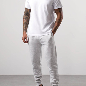 Nouvel Arrivage – Joggers Décontractés en Coton pour Hommes à Séchage Rapide avec Logo Personnalisé, Cordon de Serrage et Chevilles Côtelées Respirantes – Vente en Gros - Product Image 1