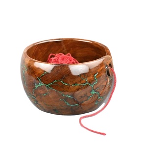 ชามเส้นด้ายไม้ของขวัญสำหรับถักและ crocheters - Product Image 1