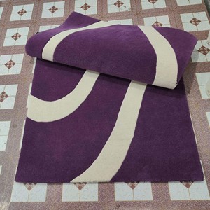 Tapis abstrait tufté à la main, tapis de sol haut de gamme, tapis design moderne fait main, tapis de luxe pour salon, chambre à coucher, décoration intérieure - Product Image 3