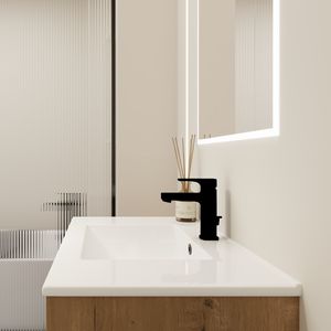 Mobile Bagno Sospeso da 30 Pollici con Lavabo, Design Flottante, 30*18 00330IMO 1 (Imballaggio KD) - Product Image 5