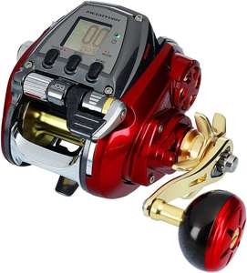 Nouveaux arrivages : Moulinet de pêche électrique Seaborgs 1200MJ avec écran LCD anglais, pour la pêche en haute mer et gros gibier, avec compteur de ligne, pour droitier, 8 roulements, 2. - Product Image 1