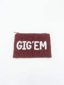 Monedero de cuentas de cristal artesanal - Textil bordado a mano con colores y logotipo personalizables, cartera de pulsera con borla - Product Image 2