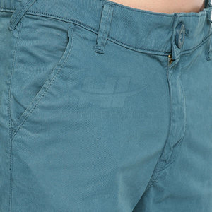Men's Casual Straight Mid Waist Lightweight Breathable 100% Cotton <b>Summer</b> Cargo <b>Pants</b> Low Price - Product Image 6